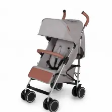 Ickle Bubba Discovery Silver Chassis Pushchair-Grey
