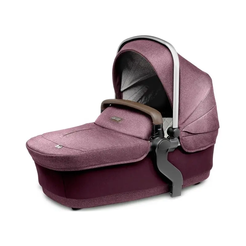 Silver Cross Wave Carrycot – Claret