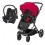 Safety 1st Kokoon 2in1 Travel System-Black & Red **Clearance**