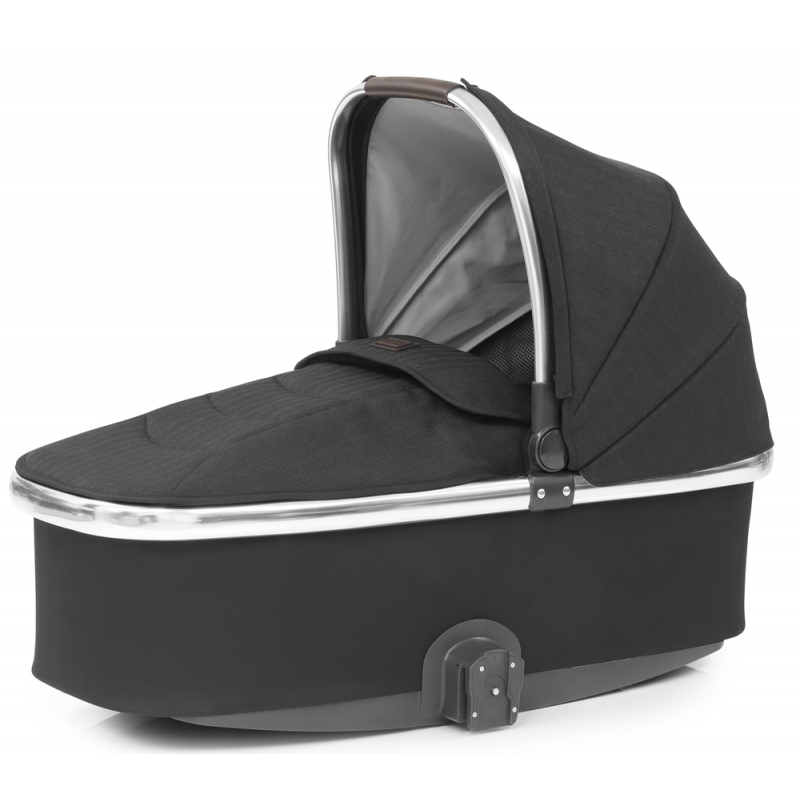 Babystyle Oyster 3 Mirror Finish Carrycot-Caviar