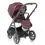 BabyStyle Oyster 3 City Grey Finish 2in1 Travel System-Berry
