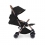 Ickle Bubba Globe Max Rose Gold Chassis Pushchair-Black