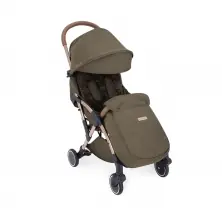 Ickle Bubba Globe Max Rose Gold Chassis Pushchair - Khaki