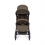 Ickle Bubba Globe Max Rose Gold Chassis Pushchair-Khaki