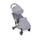 Ickle Bubba Globe Max Silver Chassis Pushchair-Grey