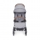 Ickle Bubba Globe Max Silver Chassis Pushchair-Grey