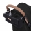 Ickle Bubba Globe Prime Rose Gold Chassis Pushchair-Black