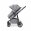 Ickle Bubba Moon All-In-One Travel System With Isofix Base-Space Grey