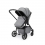 Ickle Bubba Moon All-In-One Travel System With Isofix Base-Space Grey