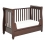 Babymore Eva Sleigh DROPSIDE Convertible Cot Bed-Brown