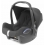 egg® Special Edition 2in1 Cabriofix Travel System With Changing Bag & Fleece Liner-Titanium
