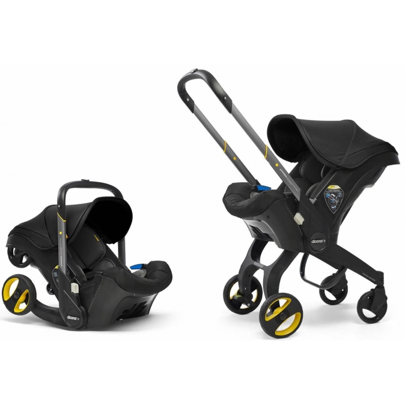 Doona™ Infant Car Seat Stroller-Nitro Black + FREE Doona Essentials Bag Worth £54.99!