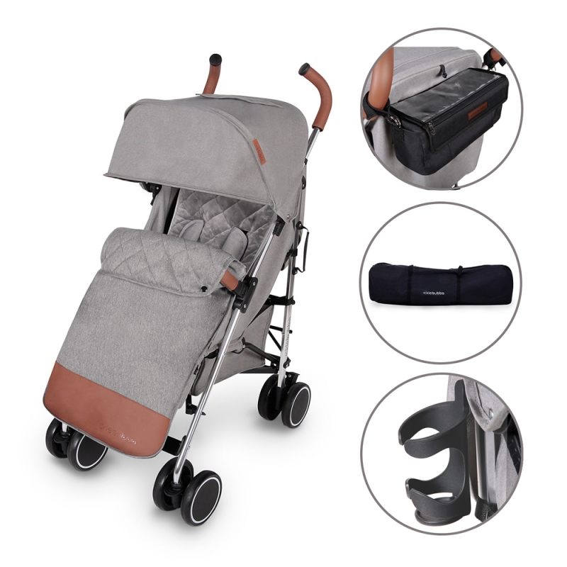 Ickle Bubba Discovery PRIME Silver Chassis Pushchair