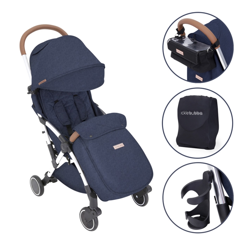 Ickle Bubba Globe Prime Silver Chassis Pushchair