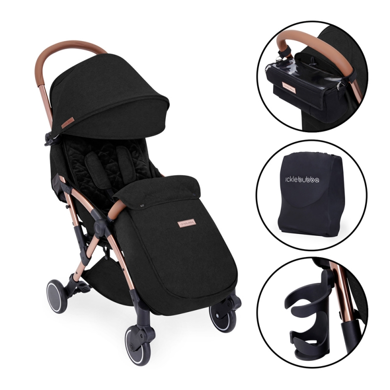 Ickle Bubba Globe Prime Rose Gold Chassis Pushchair