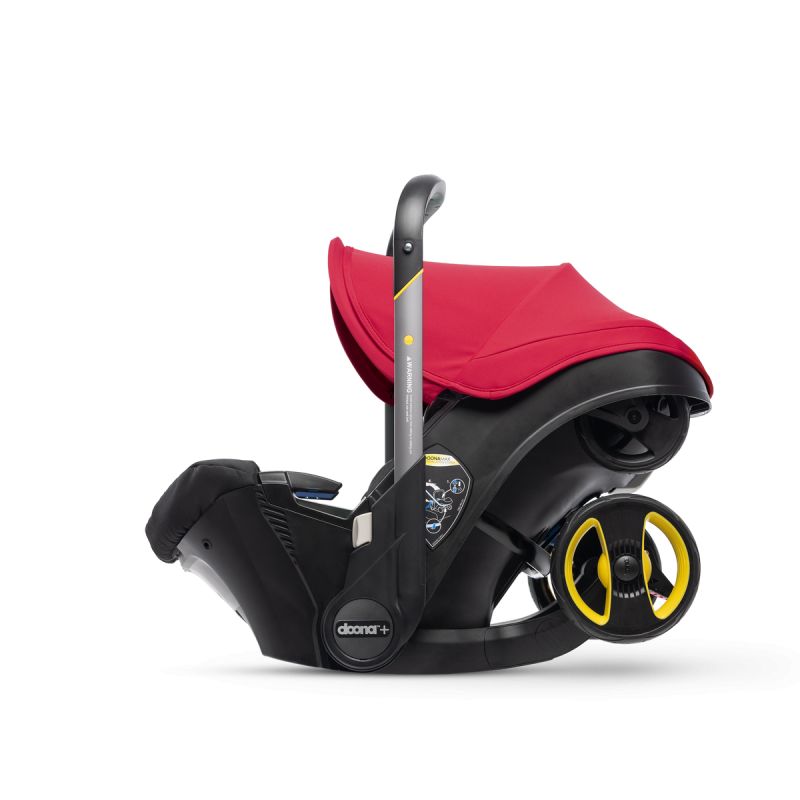 Doona Infant Car Seat Stroller With ISOFIX BaseFlame Red