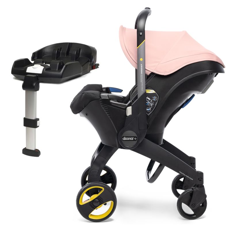 Doona Infant Car Seat Stroller With ISOFIX BaseBlush Pink (New 2019)