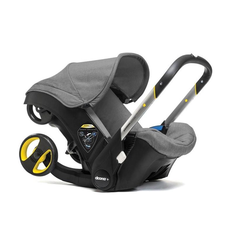 Doona Infant Car Seat Stroller With ISOFIX BaseStorm + FREE Snapon