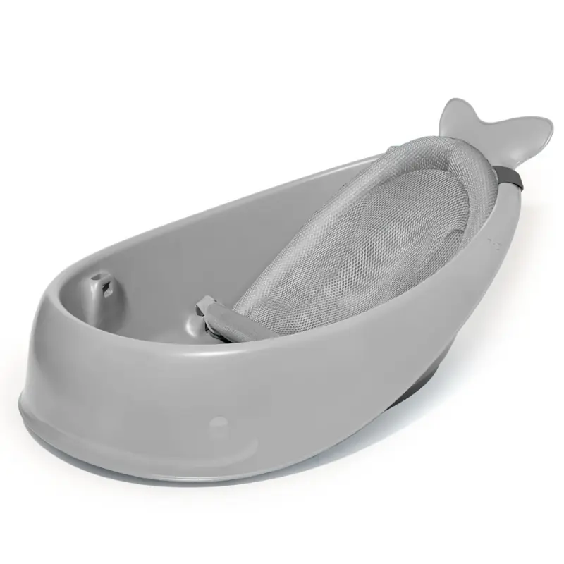 Image of Skip Hop Moby Smart Sling 3 Stage Bathtub-Grey