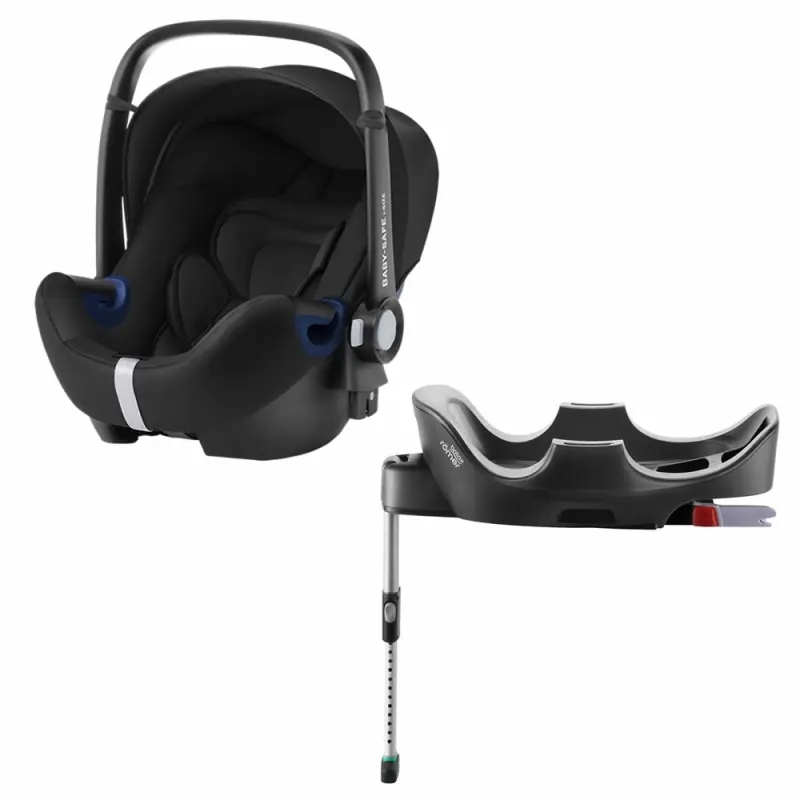 Britax Baby Safe 2 i-Size Car Sat and i-Size Flex Base-Cosmos Black (New)