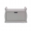 Obaby Stamford Luxe Sleigh 7 Piece Furniture Room Set-Warm Grey