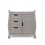Obaby Stamford Luxe Sleigh 2 Piece Furniture Room Set-Warm Grey