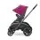 Quinny Hubb Graphite Frame XXL Shopping Stroller-Pink/Graphite