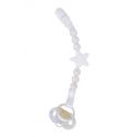 Nibbling Stellar Dummy Clip in White-White Pearl