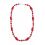 Nibbling Greenwich Teething Necklace-Red