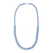 Nibbling Kew Teething Necklace-Soft Blue