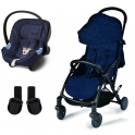 Unilove S Light 2in1 Travel System-Royal Blue with Aton M Carseat!