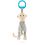 Matchstick Monkey Knitted Hanging Toy-Blue
