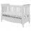 Tutti Bambini Roma Sleigh Cot Bed With Under Bed Draw-Dove Grey