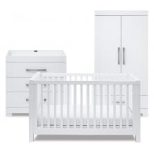 Silver Cross Notting Hill 3 Piece Room Set-White (Clearance)