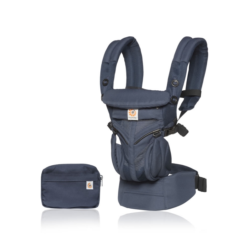 Ergobaby Omni 360 Cool Air Mesh Baby CarrierMidnight Blue (2020)
