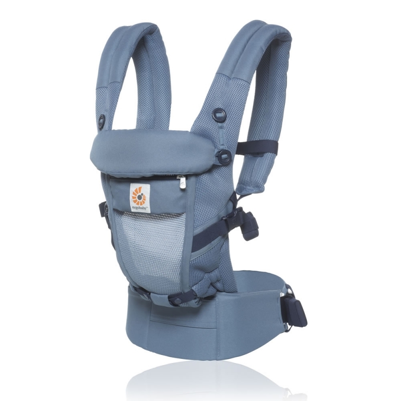 Ergobaby Original Adapt Cool Air Mesh Baby CarrierOxford Blue (2020)