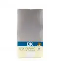 DK Glove ORGANIC Fitted Cotton Sheet for Short Cot Bed 132x70-Grey