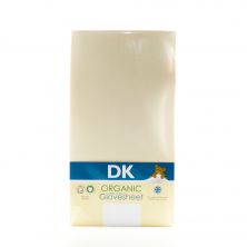 DK Glove ORGANIC Fitted Cotton Sheet for Cot 120x60-Cream