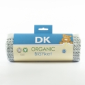 DK Glovesheets 100% Organic Kint Cotton Baby Blanket 100x75cm-Grey