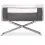Hauck Face To Me Bedside Crib-Grey