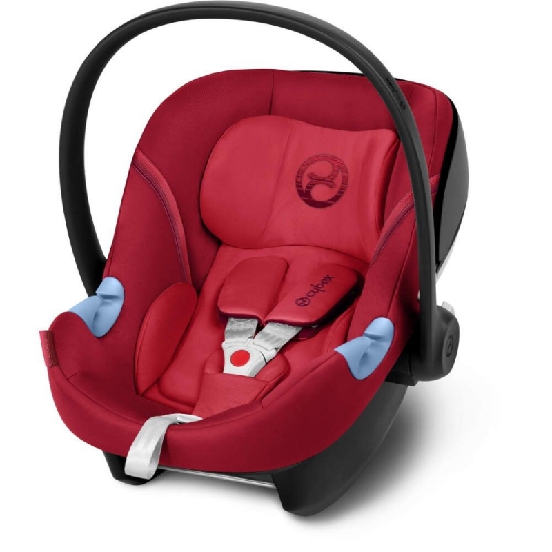 Cybex Aton M Group 0+ Car Seat-Rebel Red