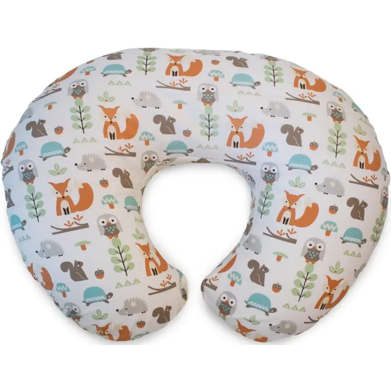 Image of Chicco Boppy Pillow Cotton - Modern Woodland
