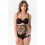 Belly Bandit Couture Tummy Tucker-Black Lace Print
