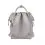 BabaBing Mani Backpack Changing Bag Faux Leather-Grey Blush