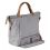 BabaBing Mani Backpack Changing Bag Faux Leather-Grey