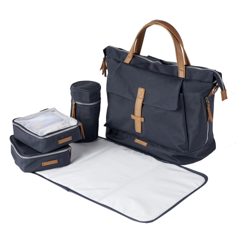 bababing mani changing backpack navy