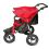 Out n About Nipper Double 360 V4 Stroller-Carnival Red + FREE Clip On Toy Worth Â£20!
