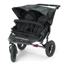 Out n About Nipper Double V4 Stroller-Raven Black 
