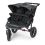 Out n About Nipper Double 360 V4 Stroller-Raven Black + FREE Clip On Toy Worth £20!