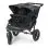 Out n About Nipper Double 360 V4 Stroller-Raven Black + FREE Clip On Toy Worth Â£20!